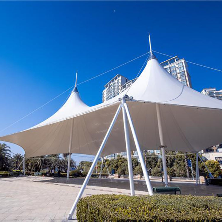 韩城市膜结构景观棚