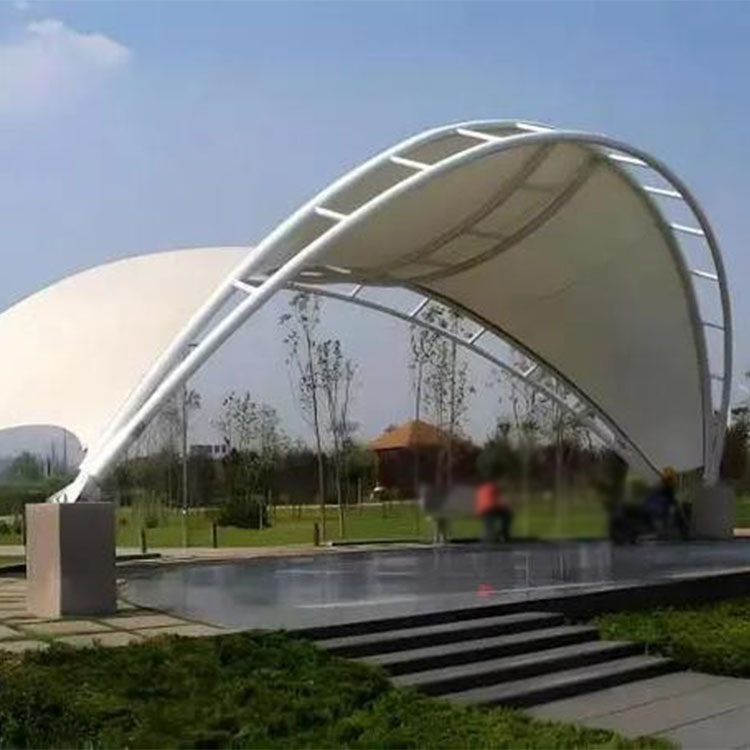 韩城市膜结构景观棚