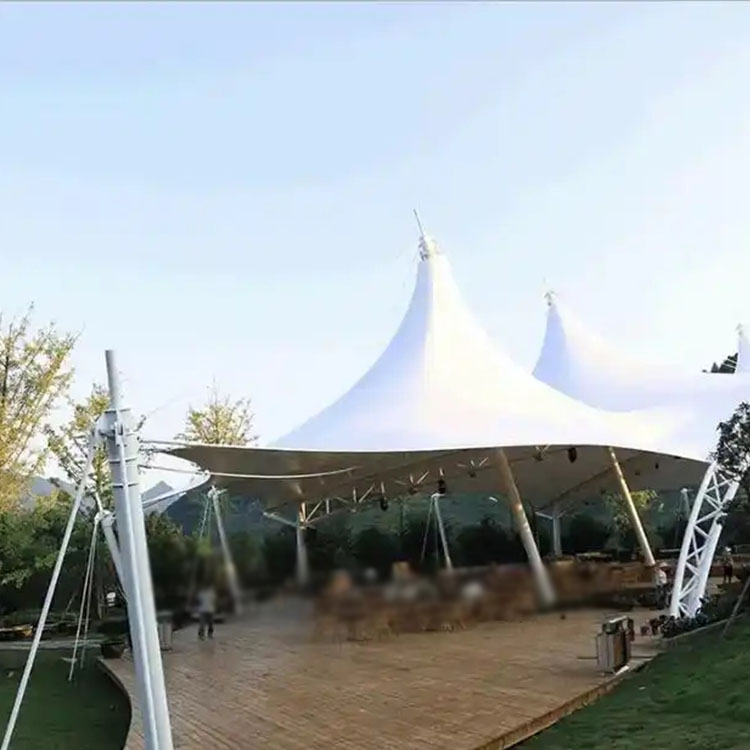 韩城市膜结构景观棚