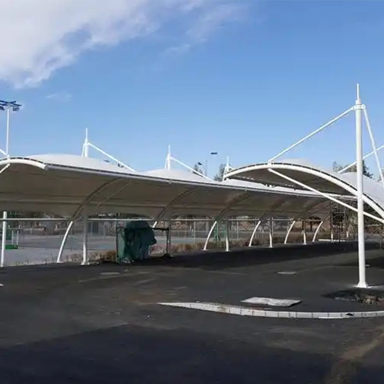 韩城市膜结构电动车棚