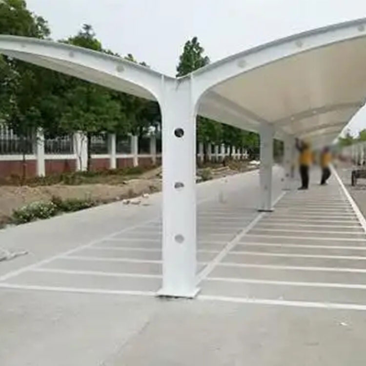 韩城市膜结构电动车棚