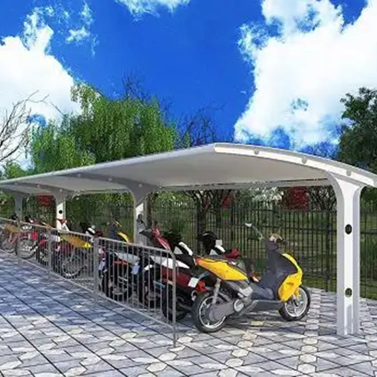 韩城市膜结构电动车棚