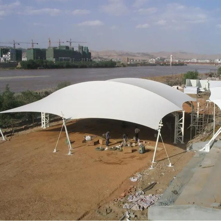 韩城市膜结构汽车棚